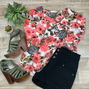 Poetry neon blouse size m